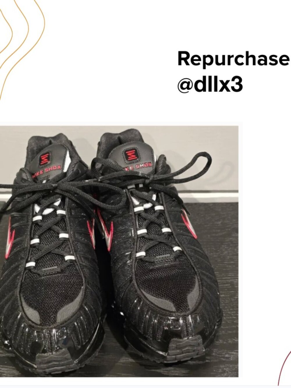 Repurchase for @dllx3 for Order# 698fb1c1e8fbf83d6dac89b0